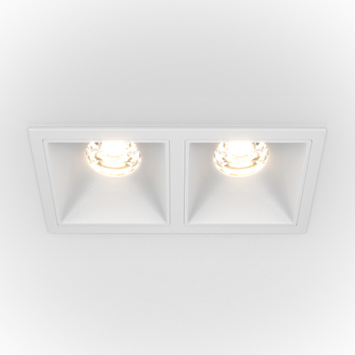 Встраиваемый светильник Maytoni Technical DL043-02-10W3K-D-SQ-W