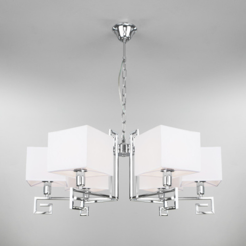 Подвесная люстра Eurosvet 60115/6 хром