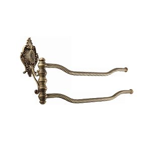 Полотенцедержатель Migliore Elisabetta двойной поворотный L45 cм, бронза 17005 фото