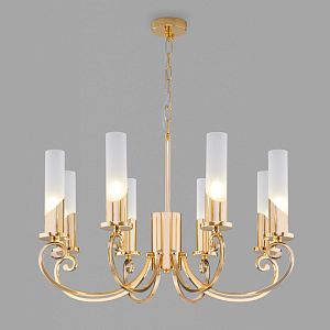 Подвесная люстра Eurosvet 60117/8 золото фото