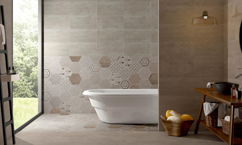 Керамогранит Pamesa At.Hex.Alpha Marengo 25.8x29 фото 2