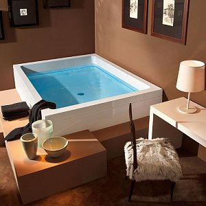 Gruppo Treesse Dream 200 Ванна встраиваемая, 200x160xh66 см, гидром, с циф,сист,и сист, дезинф, и пульт дистанц, упр,сливная колонка, фото