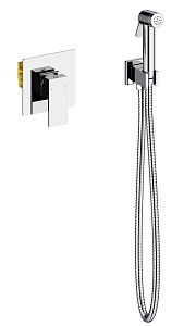 Смеситель встроенный с гигиеническим душем Timo Selene 2089/00SM хром фото