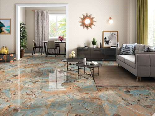 Керамогранит Creto MPL-055744 Breccia Fantastico Sky 80х160 фото 2