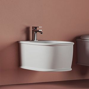 Artceram Atelier Биде подвесное 52х37см, с 1 отв под смеситель, цвет: белый матовый фото