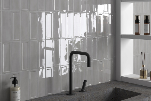 Керамическая плитка Equipe Island 31205 Frame Silver 6,5х20 фото 2