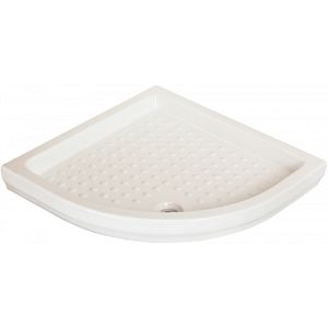 Поддон душевой Migliore, угловой R90хH11 см, керамика 22306 фото