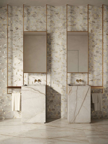 Керамогранит Italon Stellaris 610015000680 Elegant Silver Lap 60х120 фото 2