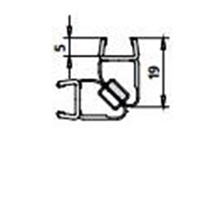 Kermi Угловой магнитный профиль 200см,, для PA, PX EPR (1648) 1шт фото