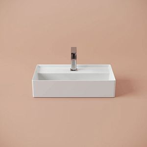 Artceram Scalino Раковина накладная 50х27см, с 1 отв,, цвет: белый матовый фото