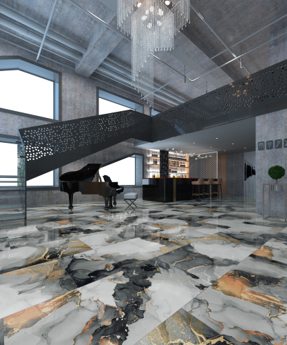 BIEN Joya 120x60 голубой полированная фото 5