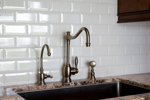 Плитка Adex ADMO2008 Biselado PB C/C Blanco 7,5х15 фото 2