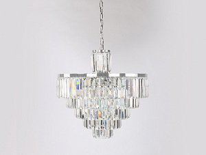 Каскадная люстра Newport 31114/S nickel фото