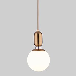 Подвесной светильник Eurosvet 50151/1 латунь фото