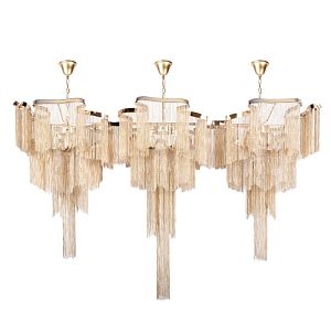 Каскадная люстра LOFT IT 10208/1400R Gold фото