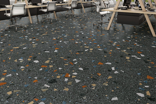 Керамогранит Arcana Stracciatella 8CT4 Grafito 60x60 фото 2