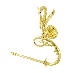 Полотенцедержатель Migliore Luxor L35 см закругленный, золото 26228 фото