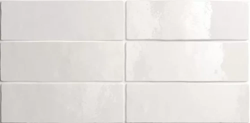 Equipe Artisan Настенная керамическая плитка White 6.5x20 глазурованный глянцевый