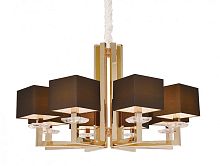 Подвесная люстра Newport 3208+1/C gold без абажуров фото