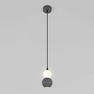 Подвесной светильник Eurosvet 50250/1 LED серый фото