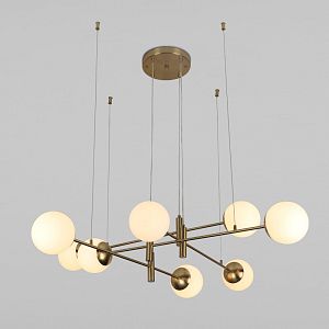 Подвесная люстра Eurosvet 70146/8 латунь фото