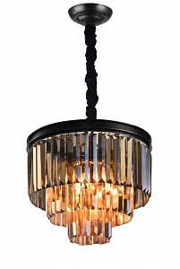 Каскадная люстра Newport 31106/S smoke фото