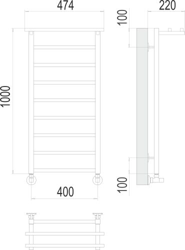 Контур с/п П9 400х1000 фото 2