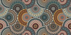 Керамогранит Deco Couture Mandala 49.1x98.2 фото