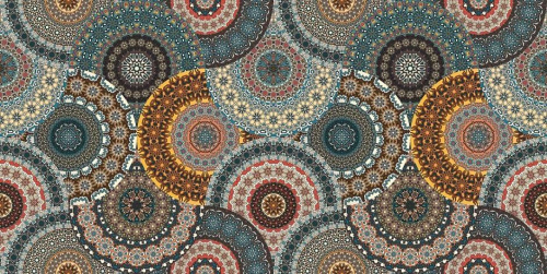 Керамогранит Deco Couture Mandala 49.1x98.2