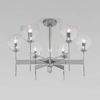 Люстра на штанге Eurosvet 60130/6 хром Smart фото