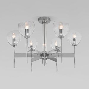 Люстра на штанге Eurosvet 60130/6 хром Smart фото