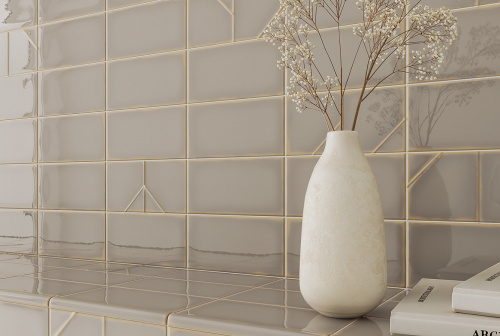 Керамическая плитка WOW Yoko 134626 Pewter 6,2х12,5 фото 2