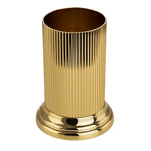 Держатель настольный Migliore Fortuna высокий для керамики стакана, дозатора жидкого мыла, золото 27790 фото