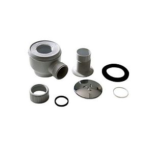 SAMO Сифон для поддона со сливным отверстием 52мм, хром фото