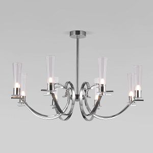 Люстра на штанге Eurosvet 60141/8 хром фото