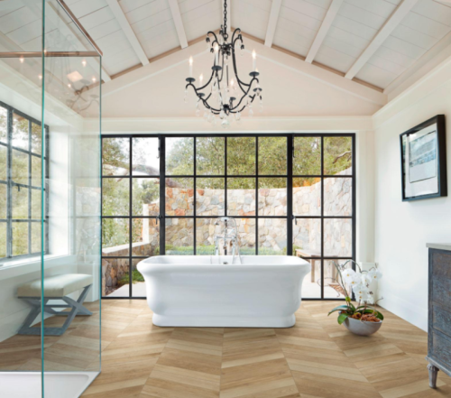 Керамогранит M0ML Treverksoul Neutral Chevron 11х54 фото 2