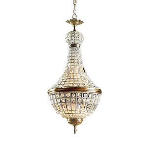 Подвесная люстра DeLight Collection KR0107P-5 antique brass фото
