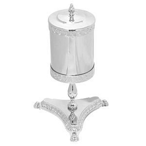 Ведро мусорное Migliore Elisabetta 5 л. на подставке, D35, H60 cм, хром 17026 фото