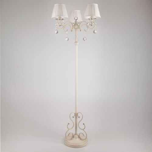 Торшер Eurosvet 12075/3F белый Strotskis