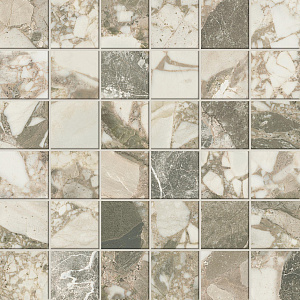 Мозаика 610110001074 Forte dei Marmi Ceppo Apuano Cream Mosaic 30x30 фото