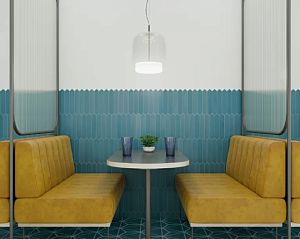 Плитка керамическая DNA 128393 Candy Crayon Ocean 4,3x24,3 фото