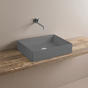 Artceram SCALINO Раковина 38х55 см, без отв,, без слив-перелива, цвет: grigio oliva фото