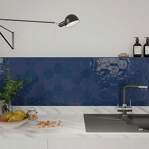 Керамическая плитка WOW Zellige Hexa Cobalt 122085 -10.8x12.4 фото