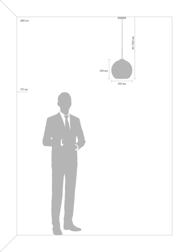Подвесной светильник Freya FR8006PL-01BS фото 6