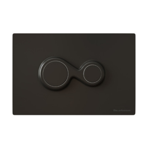 Artceram Monet Клавиша смыва, цвет: черный матовый