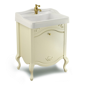 База Migliore Impero L61xH74xP48 см для раковины 60 см, 1 выдвижной ящик, цвет: Avorio 30871 фото