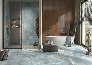 Керамогранит Imola The Room Blu AQ6 12LP 60x120 фото