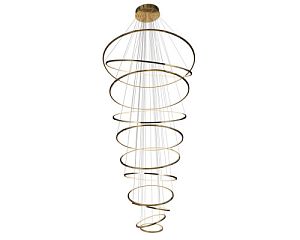 Подвесной светильник Newport 15211/S champagne gold фото