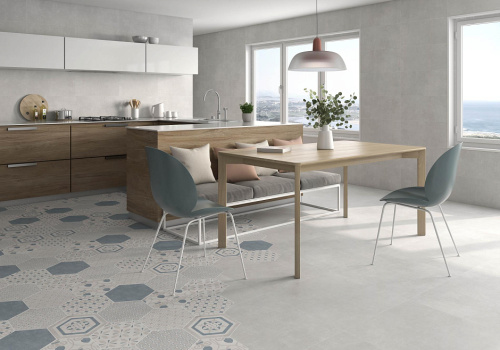 Керамогранит Pamesa At.Hex.Alpha Ceniza 25.8x29 фото 2