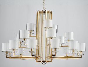 Подвесная люстра Newport 4412+6+3/C gold фото